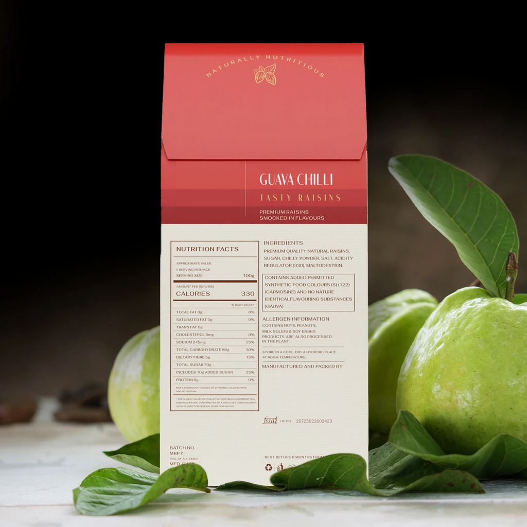 Guava Chili Raisins