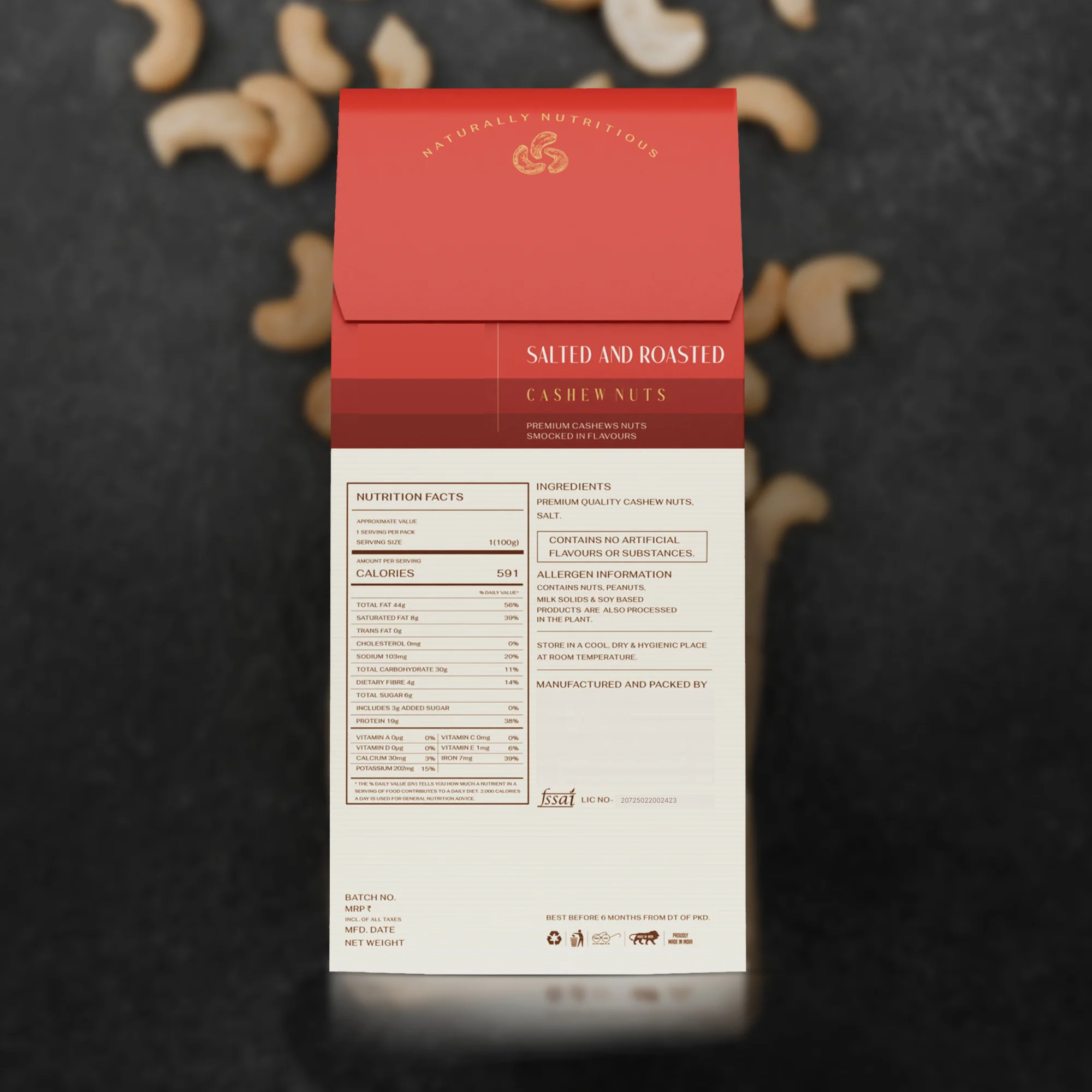 Salted and Roasted Almonds
