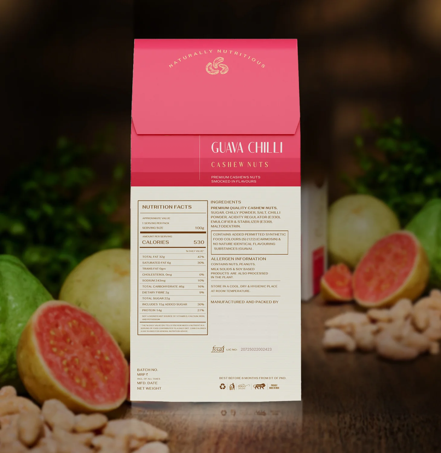 Guava Chili Cashew
