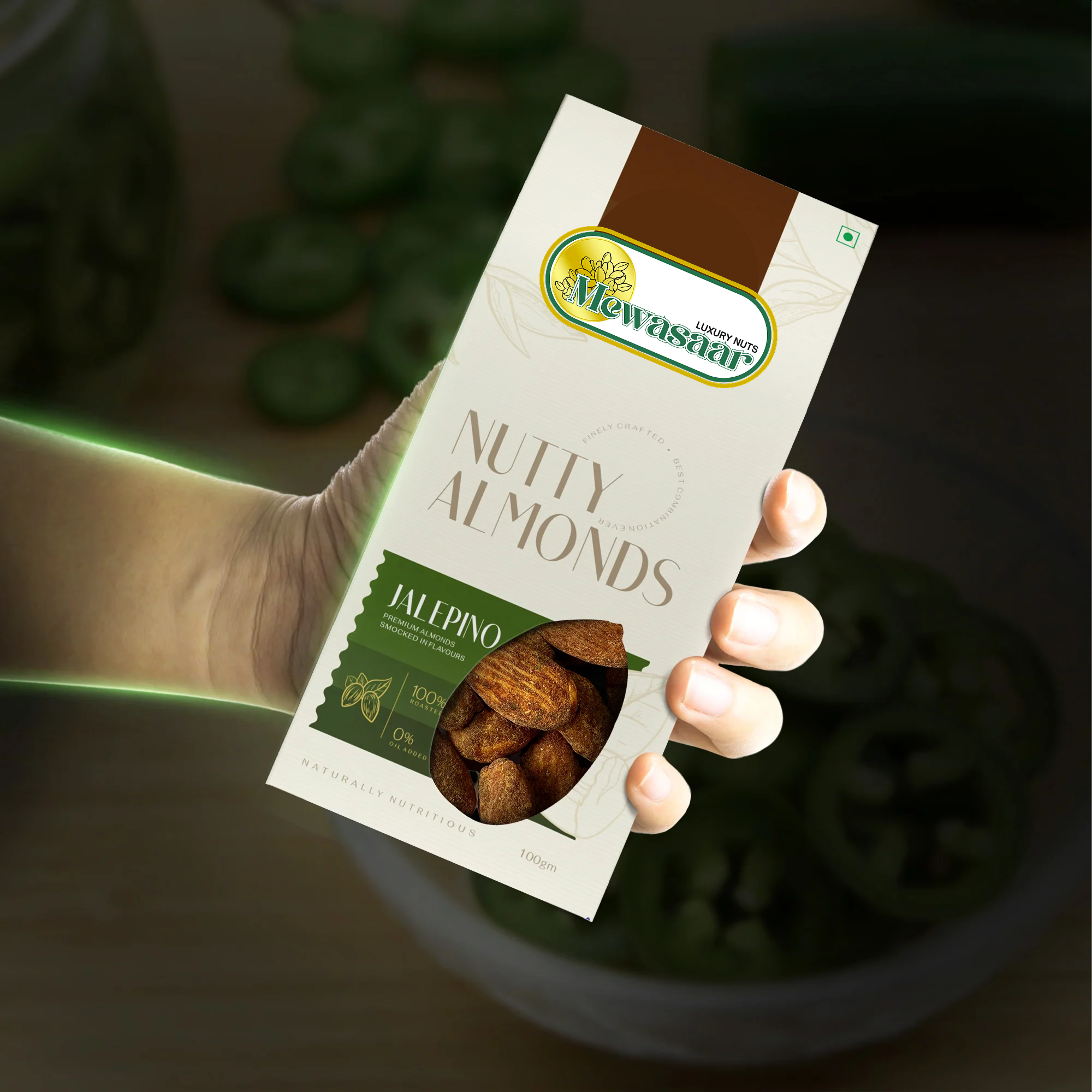 Jalapeno Almonds