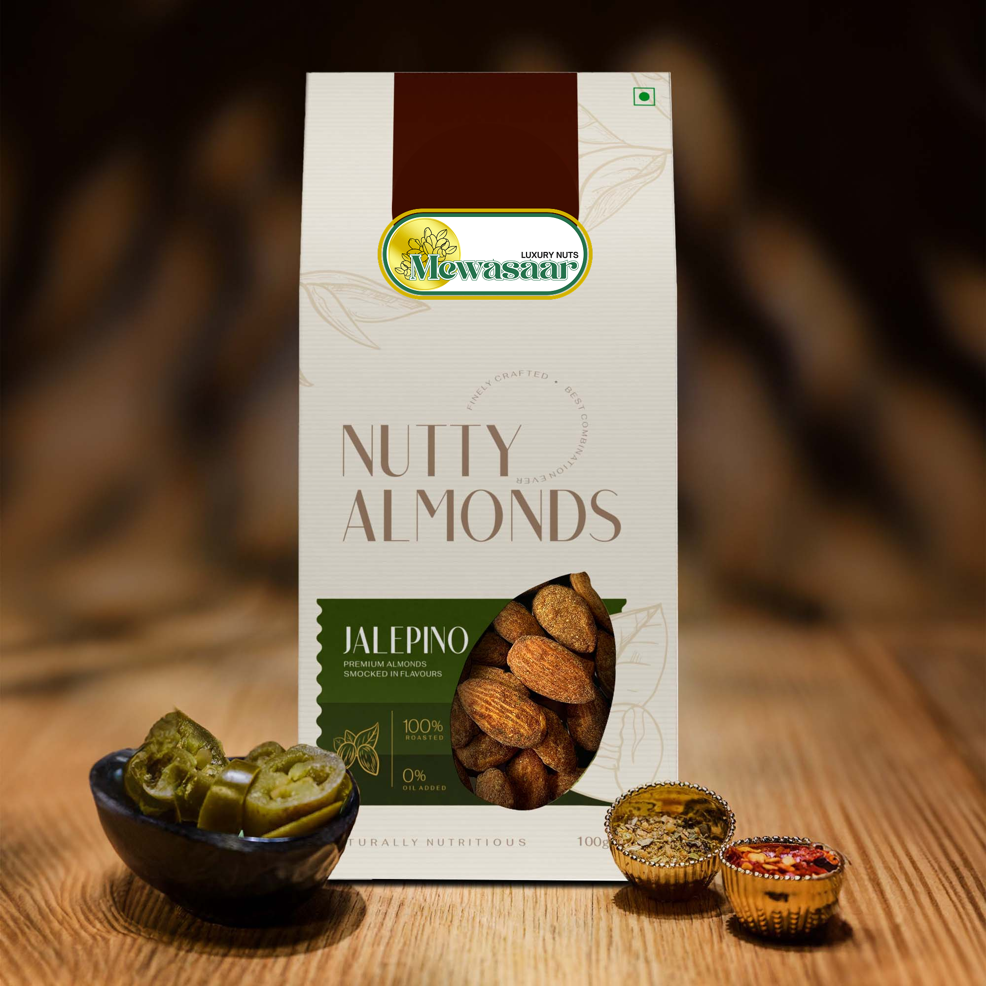 Jalapeno Almonds