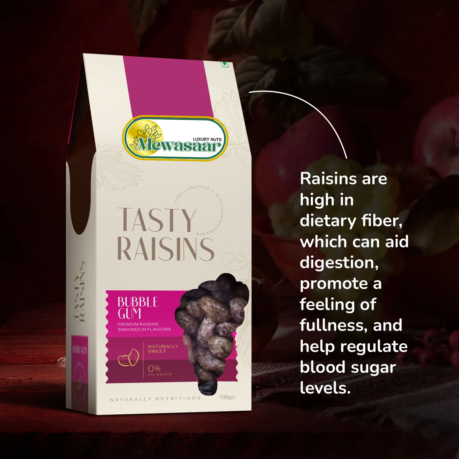 Bubble Gum Raisins