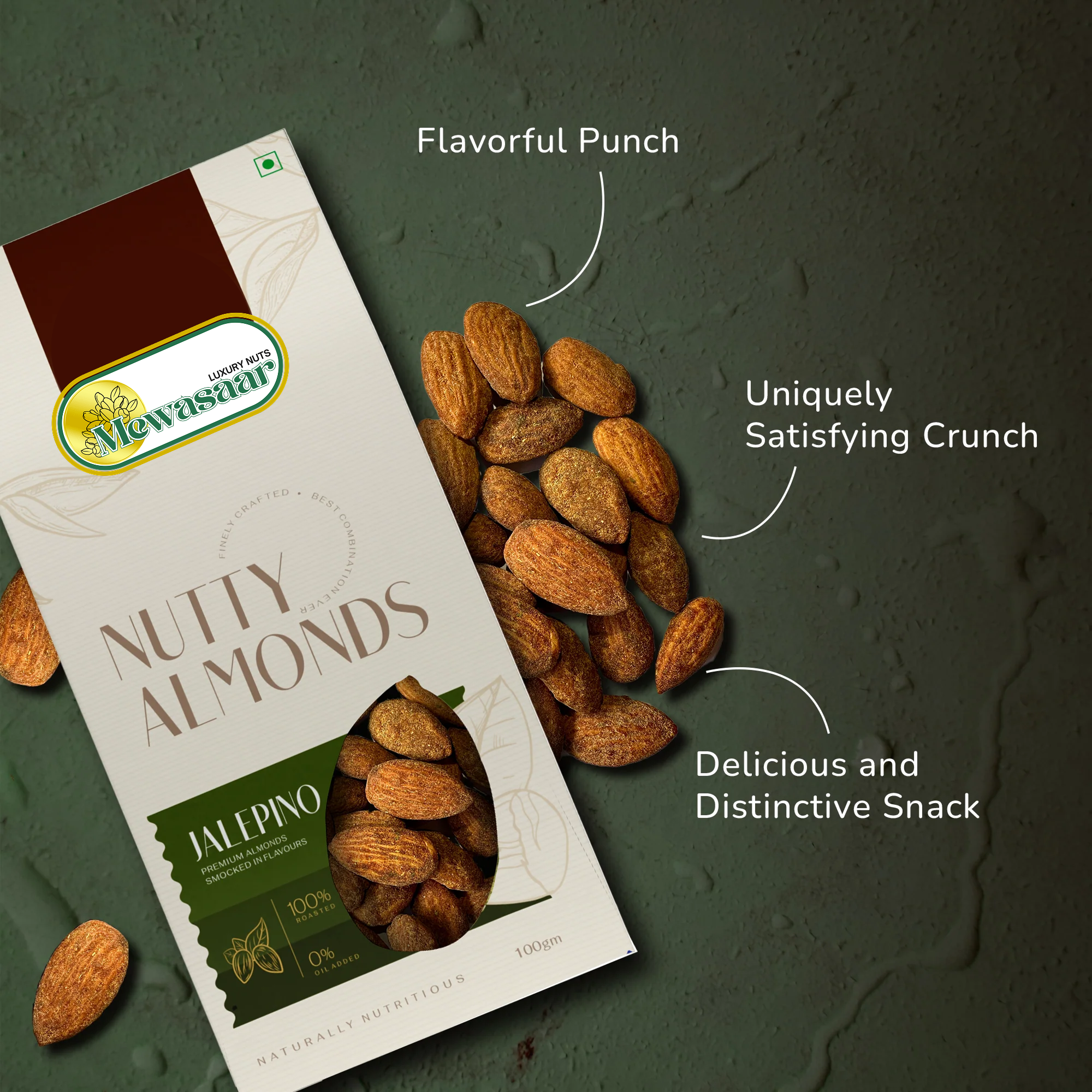 Jalapeno Almonds