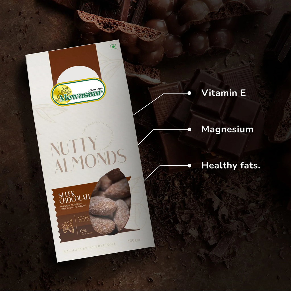 Sleek Chocolate Almonds